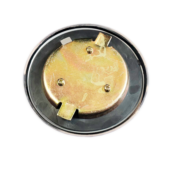 Крышка полуоборотная Евро с замком (железо)